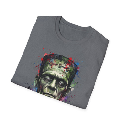 Frankenstein Watercolor Portrait T-Shirt