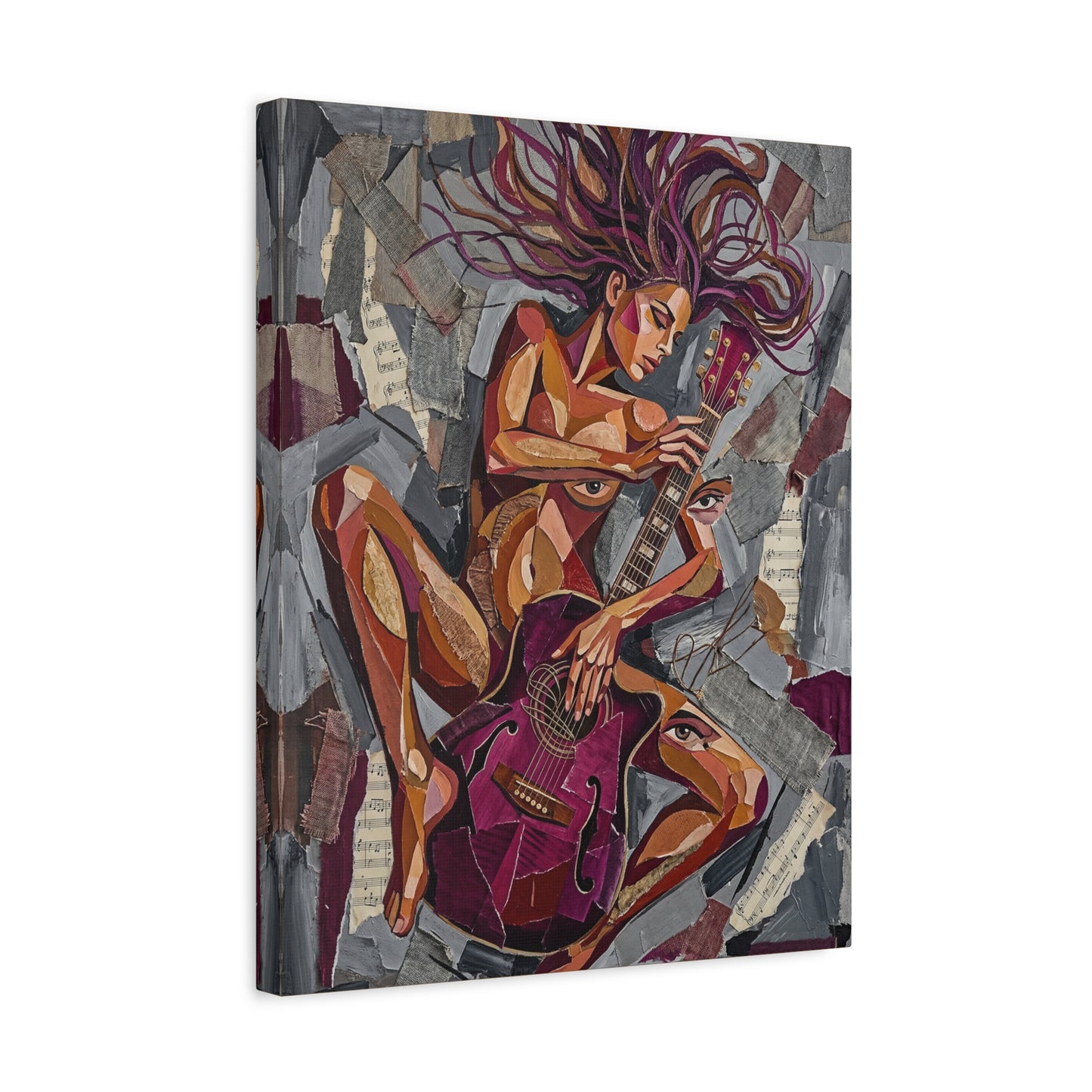 Lady Rock Canvas Art — Matte Stretched Canvas Print