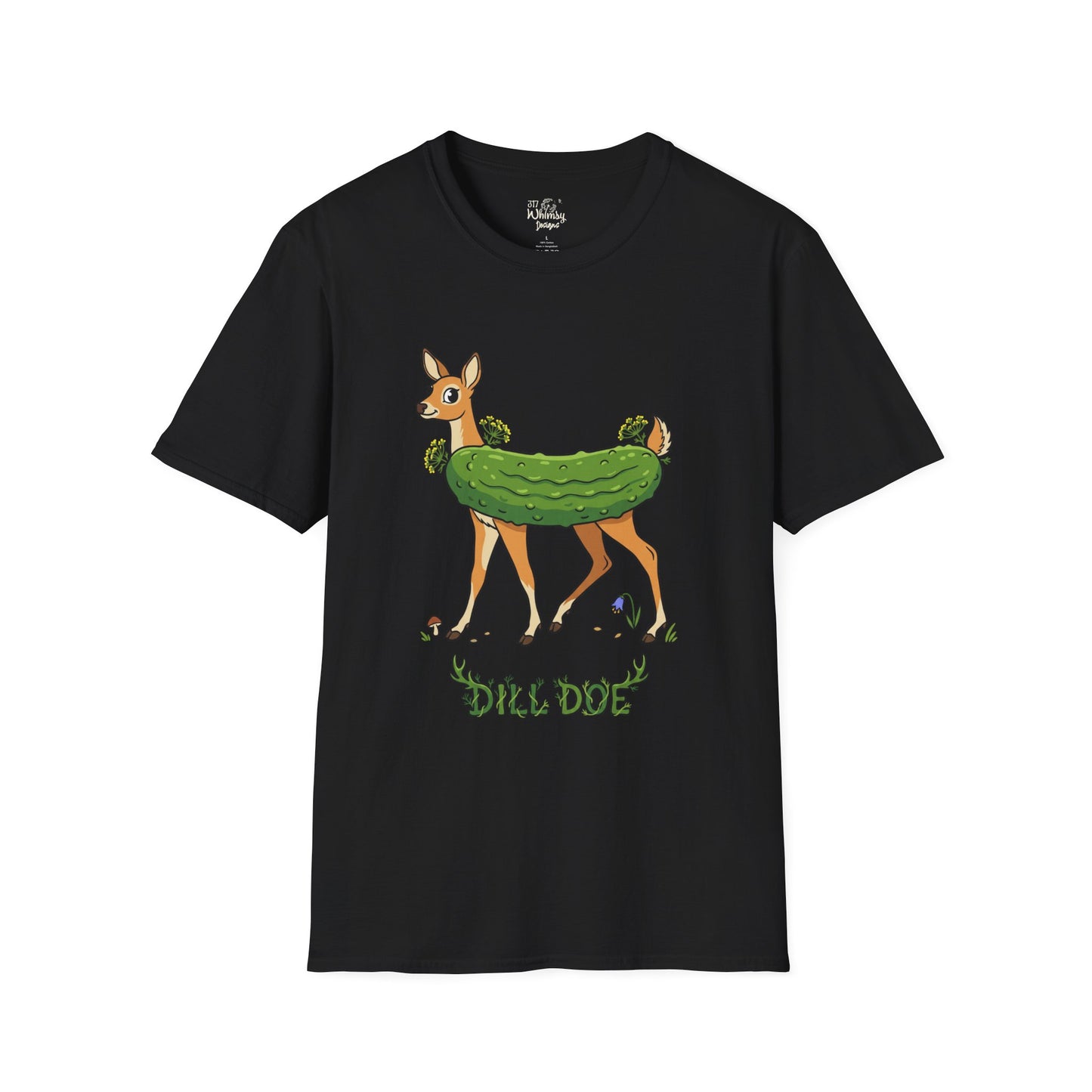 Dill Doe T-Shirt — Cute Pickle Deer Graphic Tee