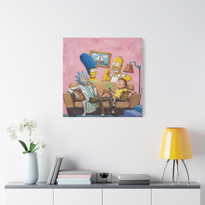 House Guest 1 Canvas Wall Art Print