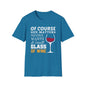 Wine Lover T-Shirt — "Of Course Size Matters No One Wants A Small Glass Of Wine"