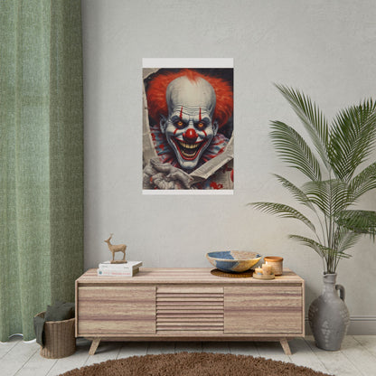 Pennywise Inspired Clown Rolled Posters