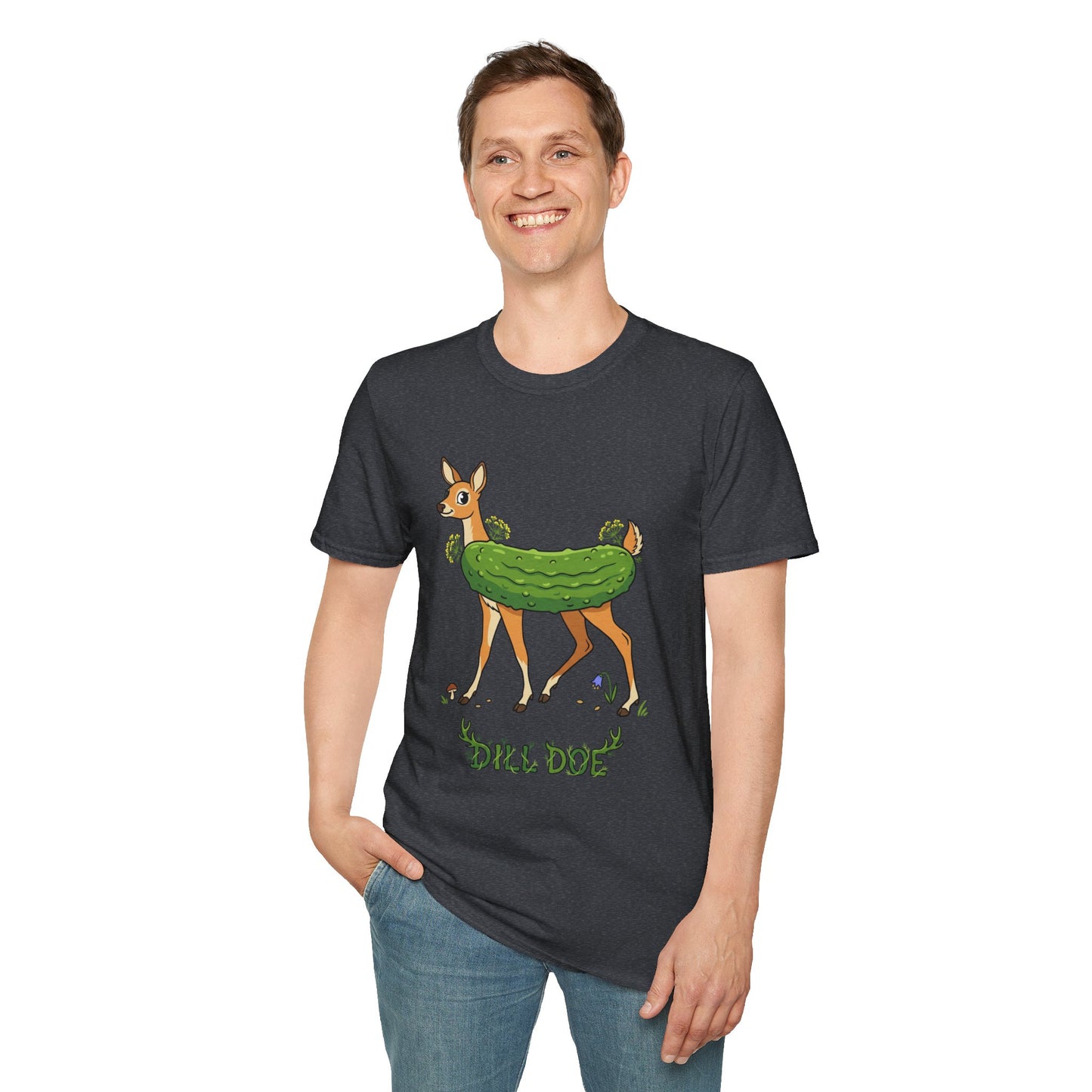 Dill Doe T-Shirt — Cute Pickle Deer Graphic Tee
