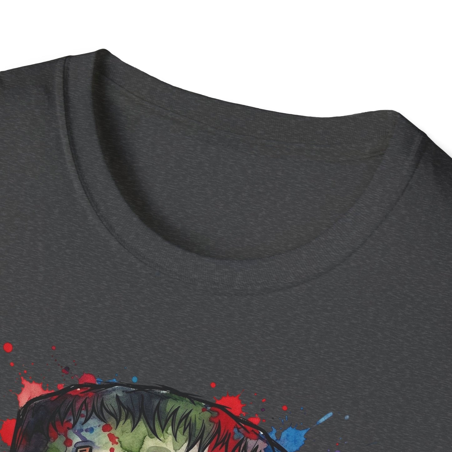 Frankenstein Watercolor Portrait T-Shirt
