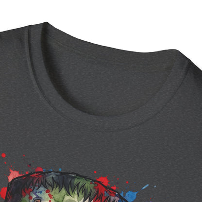 Frankenstein Watercolor Portrait T-Shirt