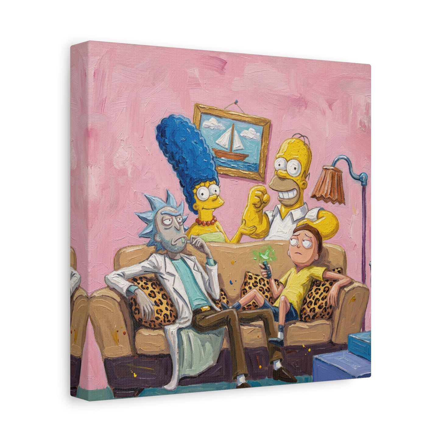 House Guest 1 Canvas Wall Art Print