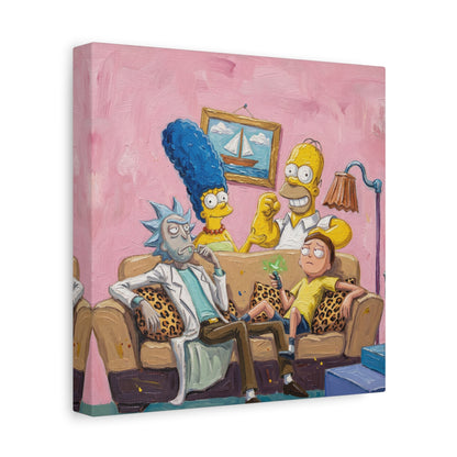House Guest 1 Canvas Wall Art Print