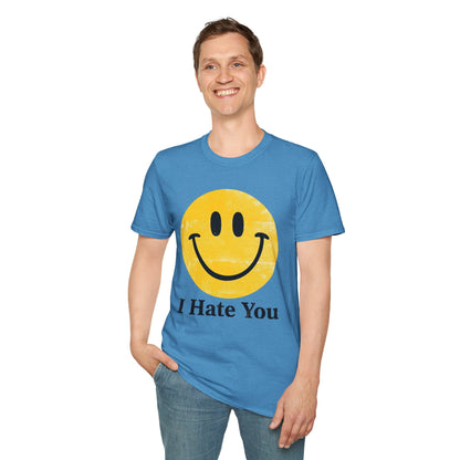I Hate You Smiley T-Shirt