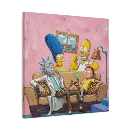 House Guest 1 Canvas Wall Art Print