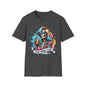Cool Moms Club Skull T-Shirt — Colorful Day of the Dead Mom Graphic Tee