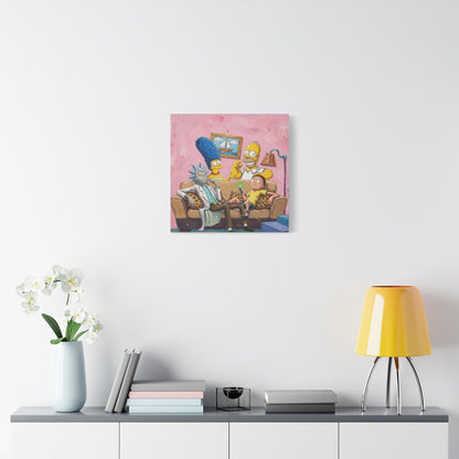House Guest 1 Canvas Wall Art Print
