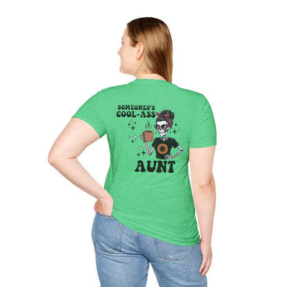 Cool Aunt Club T-Shirt — "Someone's Cool-Ass Aunt" Graphic Tee