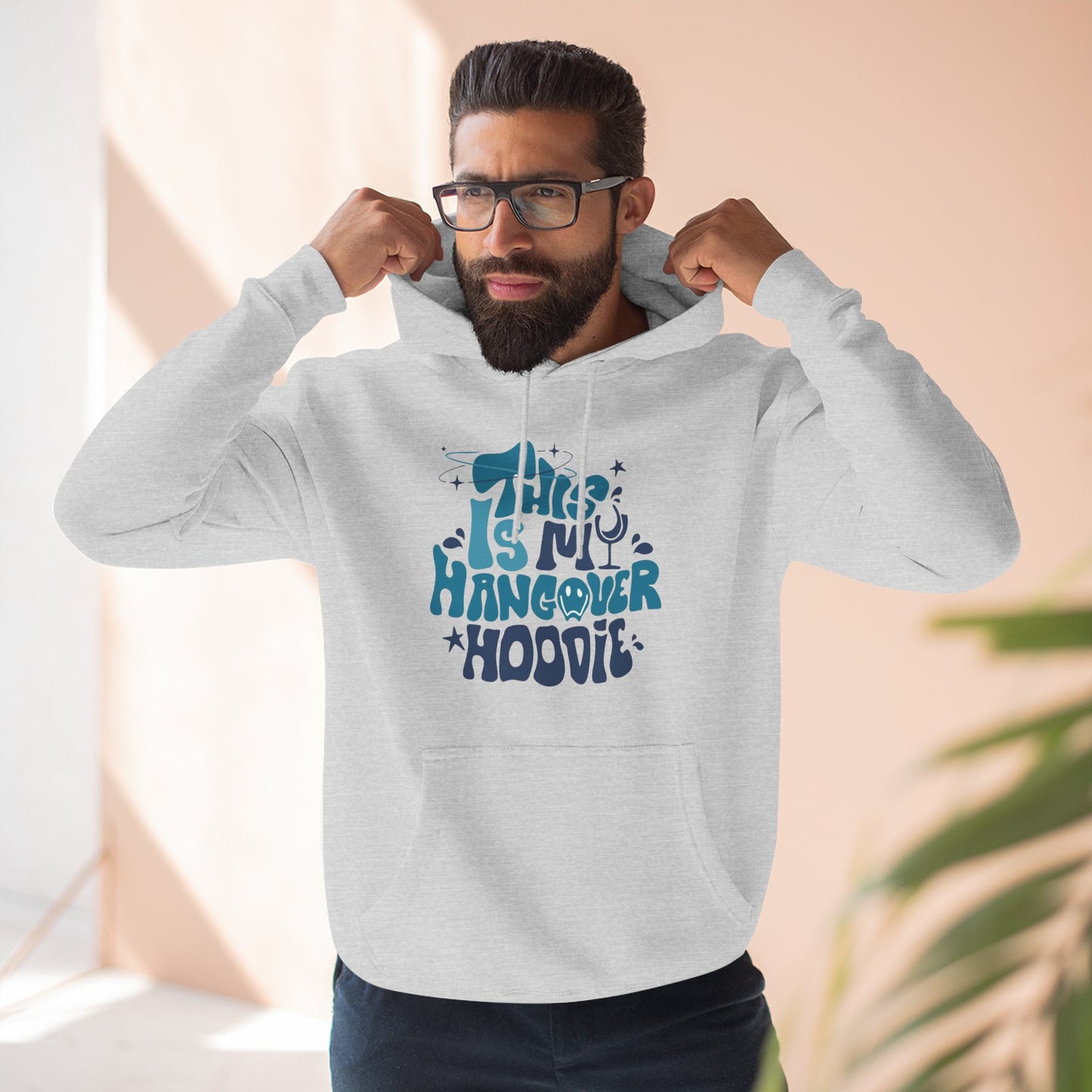 Hangover Hoodie – "This Is My Hangover Hoodie" Graphic Pullover