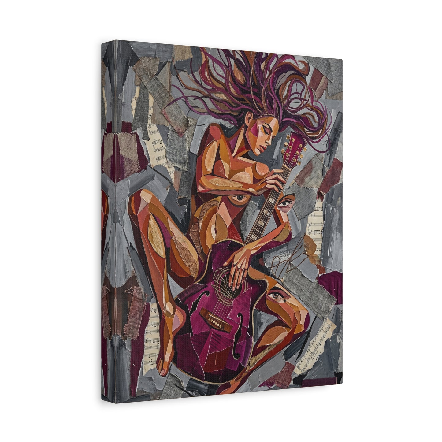 Lady Rock Canvas Art — Matte Stretched Canvas Print