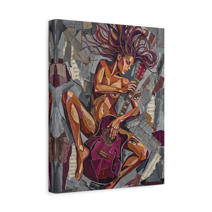 Lady Rock Canvas Art — Matte Stretched Canvas Print
