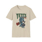 Yeti's Pub Graphic T-Shirt — Vintage Rock Band Snowman Design
