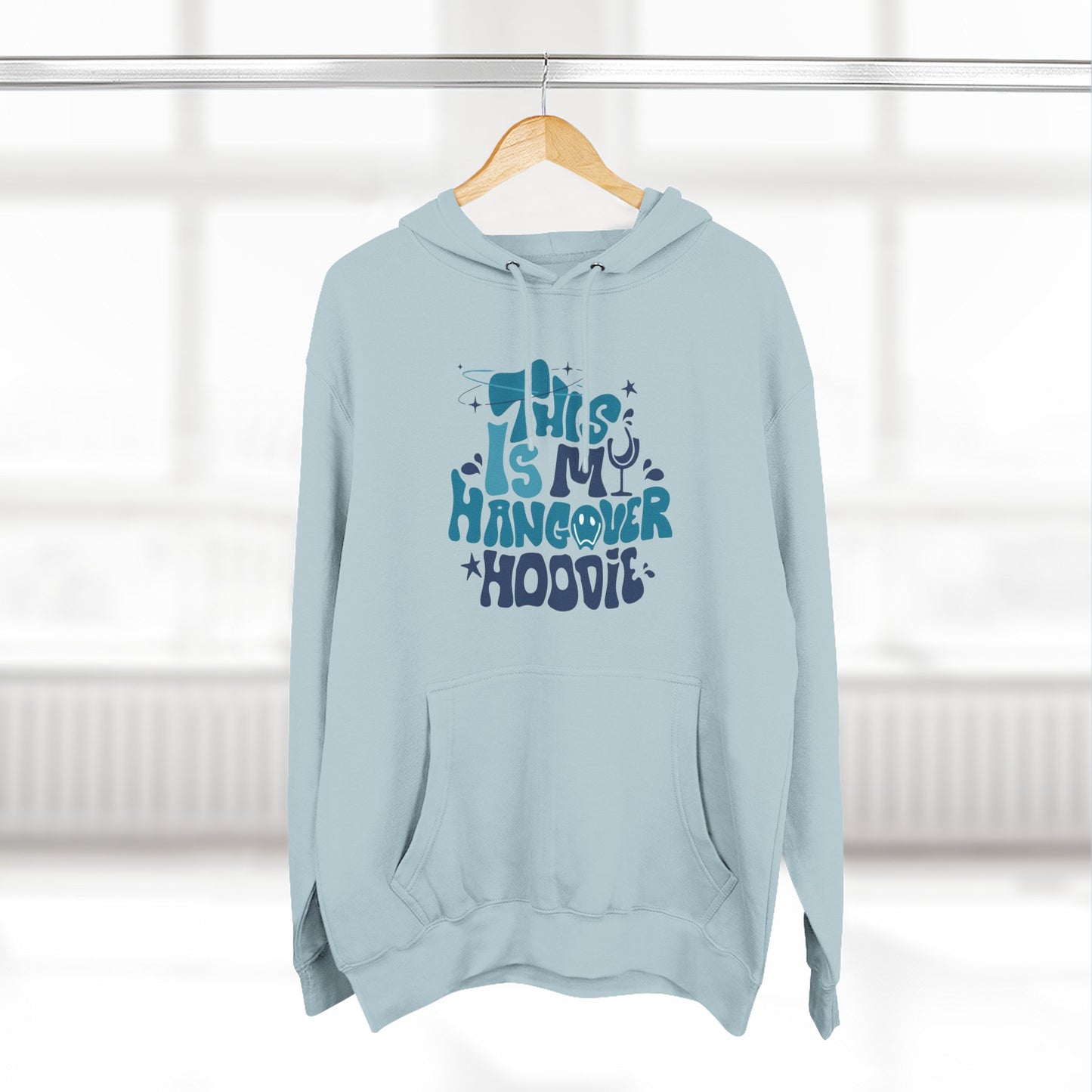 Hangover Hoodie – "This Is My Hangover Hoodie" Graphic Pullover