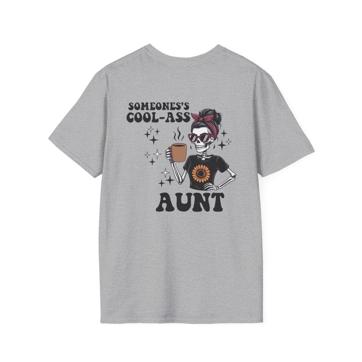 Cool Aunt Club T-Shirt — "Someone's Cool-Ass Aunt" Graphic Tee