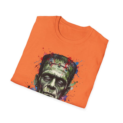 Frankenstein Watercolor Portrait T-Shirt