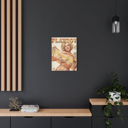 Monroe Portrait Matte Canvas Wall Art, Stretched 1.25"