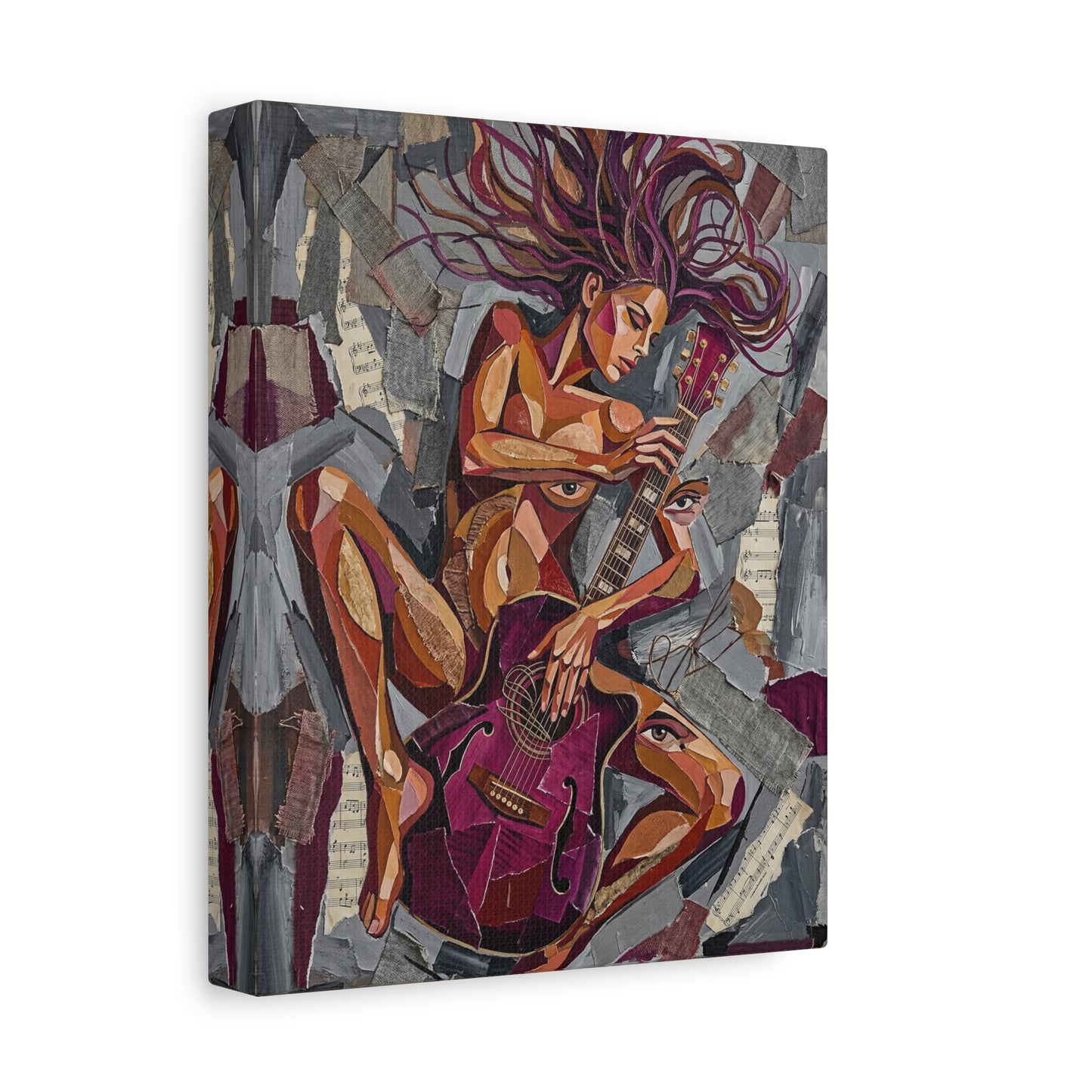 Lady Rock Canvas Art — Matte Stretched Canvas Print