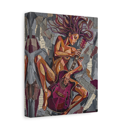 Lady Rock Canvas Art — Matte Stretched Canvas Print