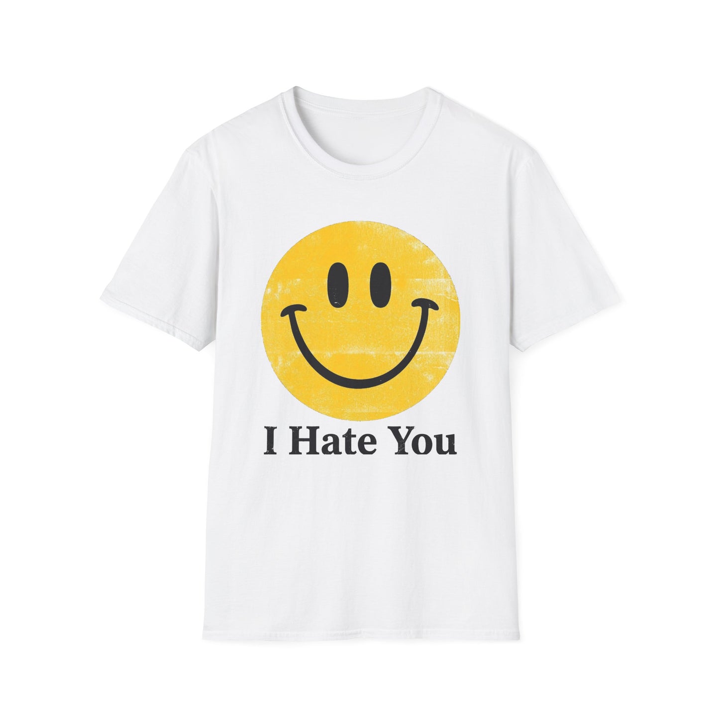I Hate You Smiley T-Shirt