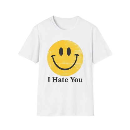 I Hate You Smiley T-Shirt