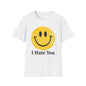 I Hate You Smiley T-Shirt
