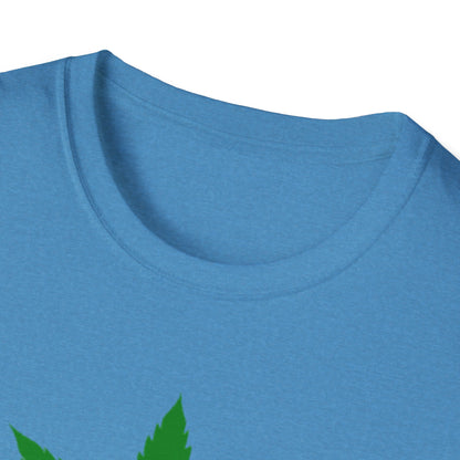 T-Shirt — "Today's Good Mood Is Sponsored by Weed" Cannabis Graphic Tee