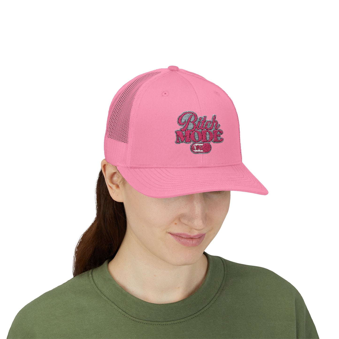 Bitch Mode Snapback Trucker Cap