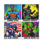 Superhero Pop Canvas Wall Art Print