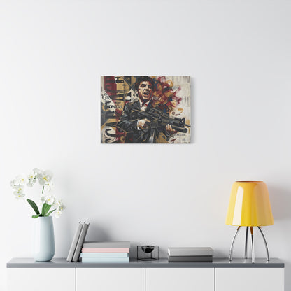 Tony's War Canvas Wall Art Print