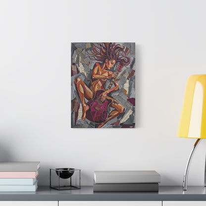 Lady Rock Canvas Art — Matte Stretched Canvas Print