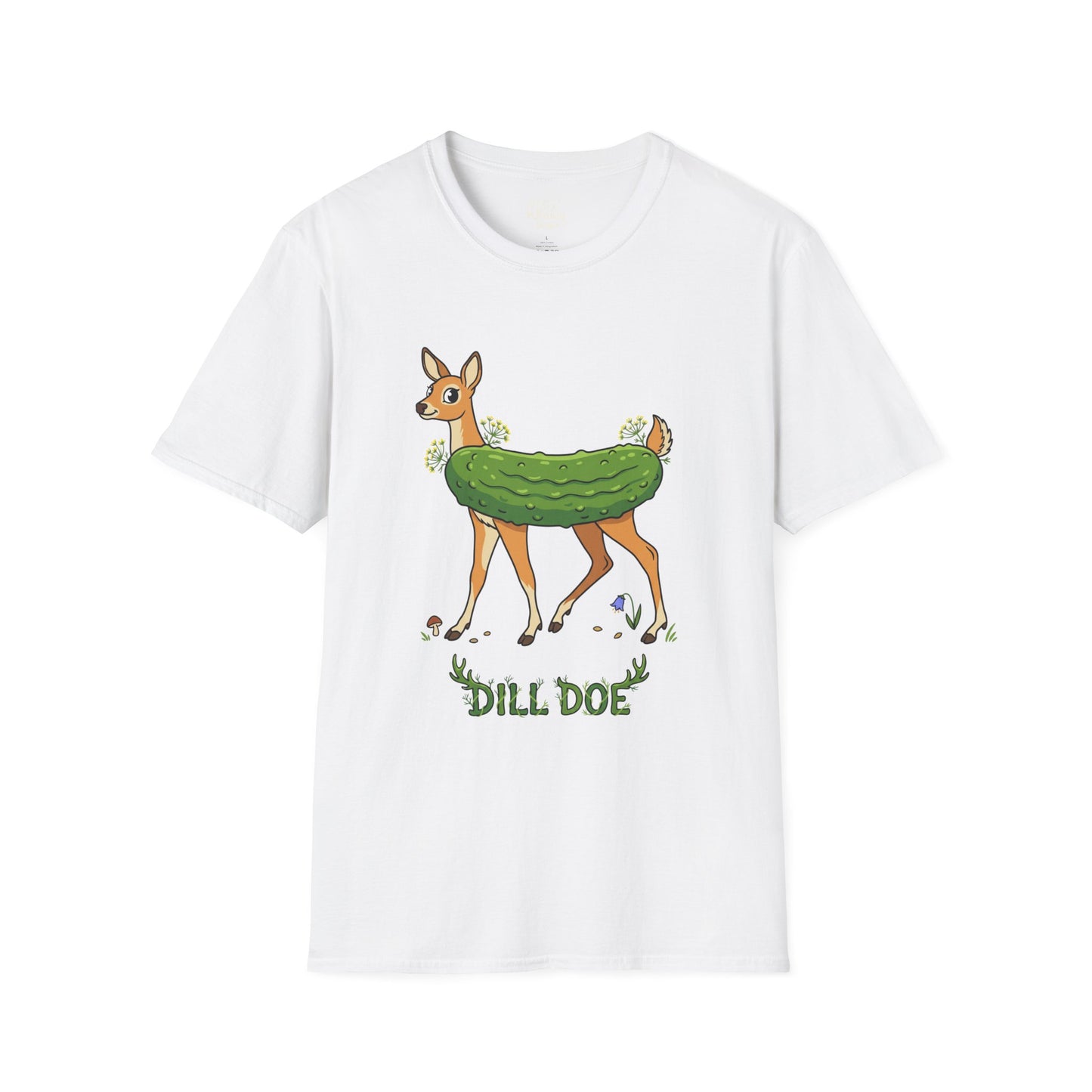 Dill Doe T-Shirt — Cute Pickle Deer Graphic Tee