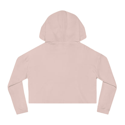 Cropped Hoodie — "Bitch Mode On" Graphic Crop Hooded Sweatshirt