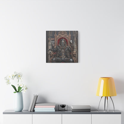 Prince Of Darkness Canvas Art — Matte Stretched Canvas Print