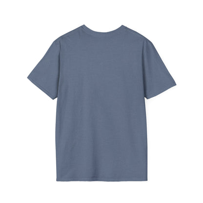 Camping T-Shirt — "Morning Wood" Tent & Pine Tree Outdoor Graphic Tee