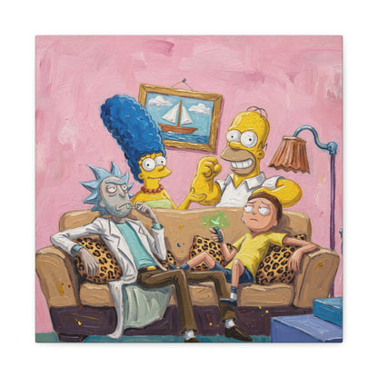House Guest 1 Canvas Wall Art Print