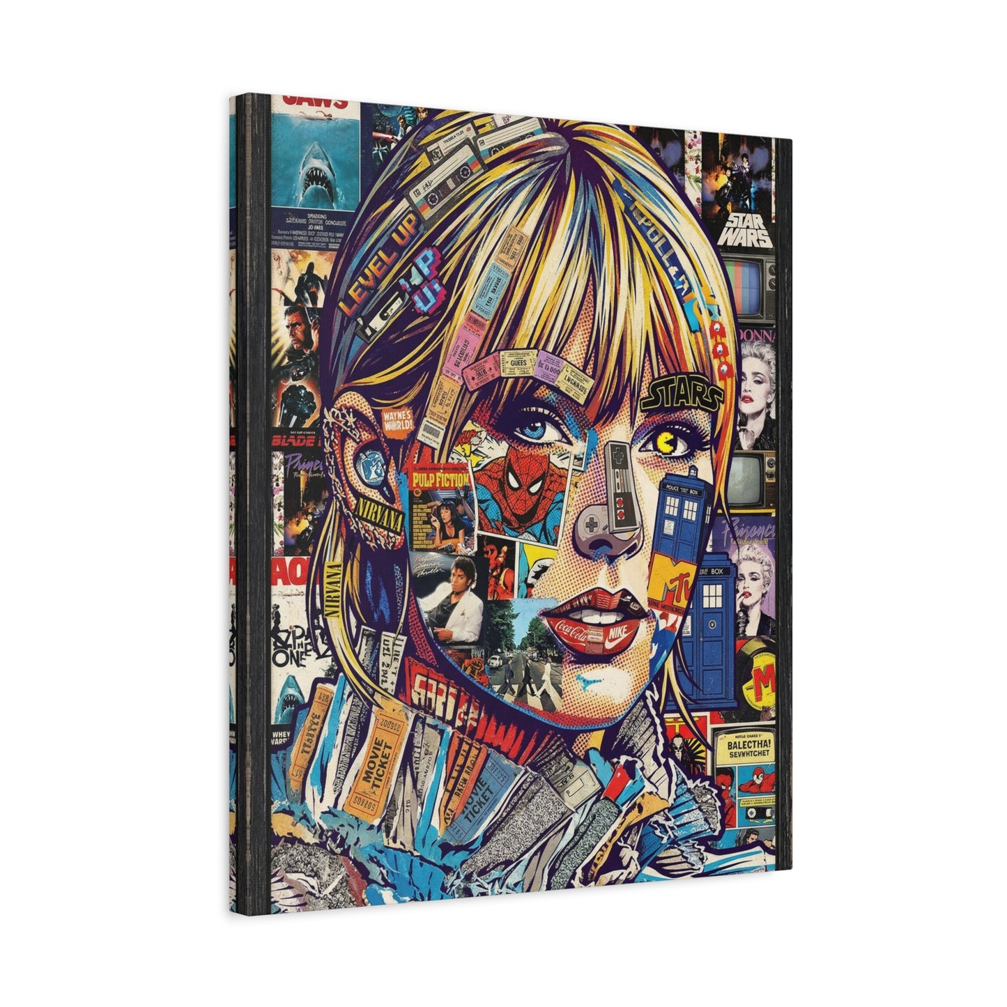 Pop Culture Swift Canvas Wall Art Print