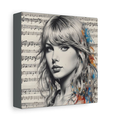 Swift Inspired - Portrait Music Canvas