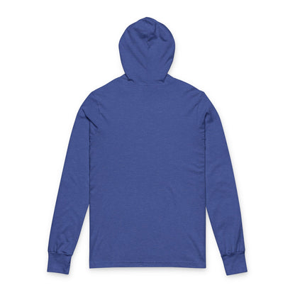 Hooded Long Sleeve Tee — Hawkins Radio Club Vintage Retro Logo