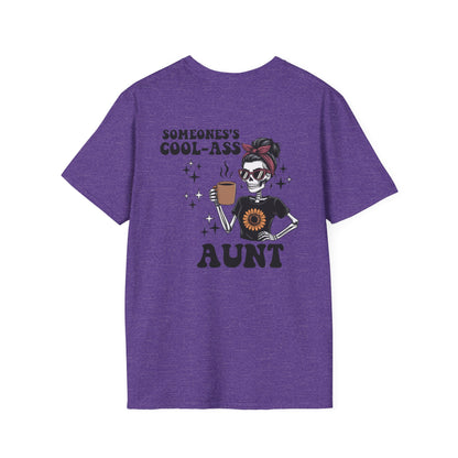 Cool Aunt Club T-Shirt — "Someone's Cool-Ass Aunt" Graphic Tee