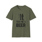 Funny 'Toss Me a Beer' T-Shirt – Beer Toss Party Tee