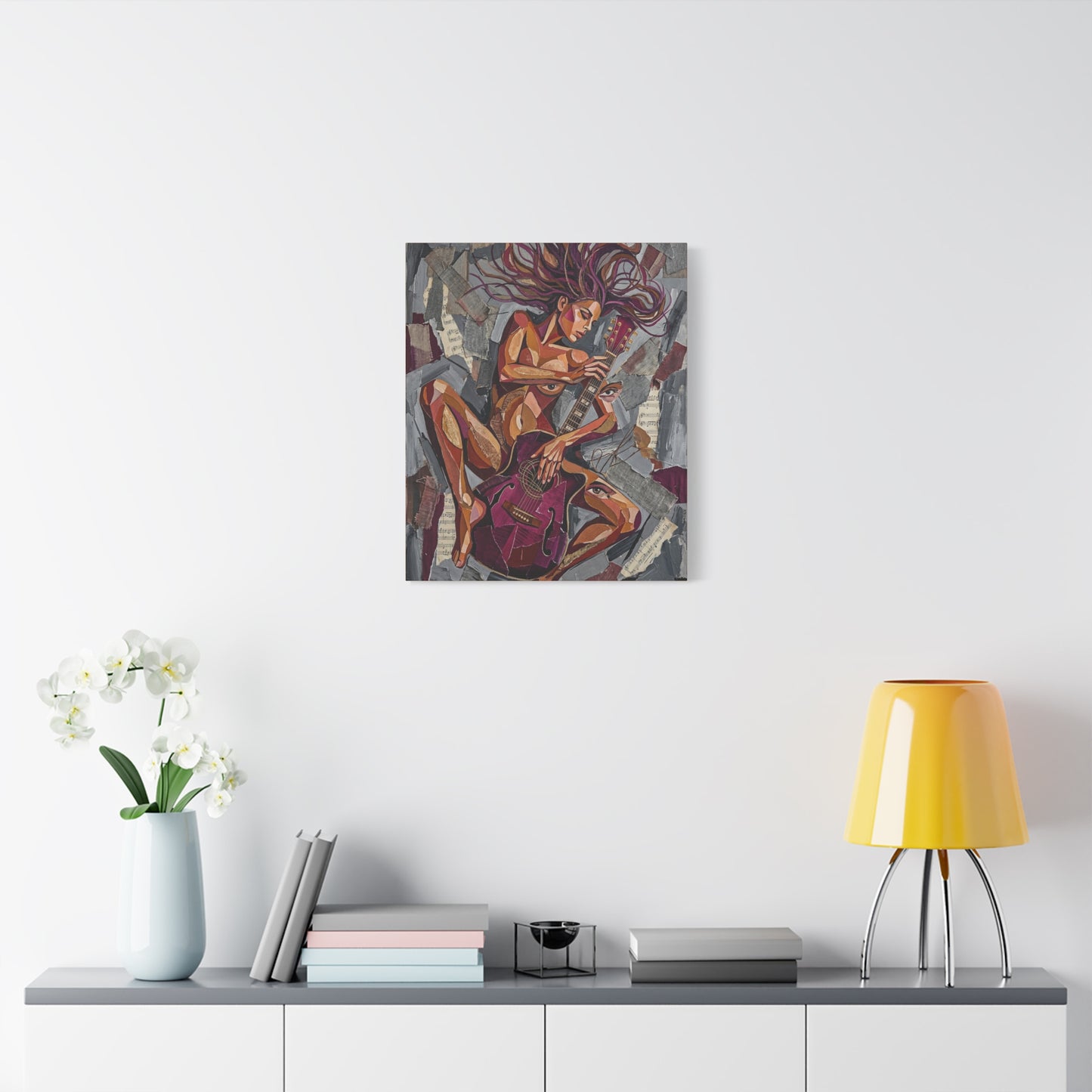 Lady Rock Canvas Art — Matte Stretched Canvas Print
