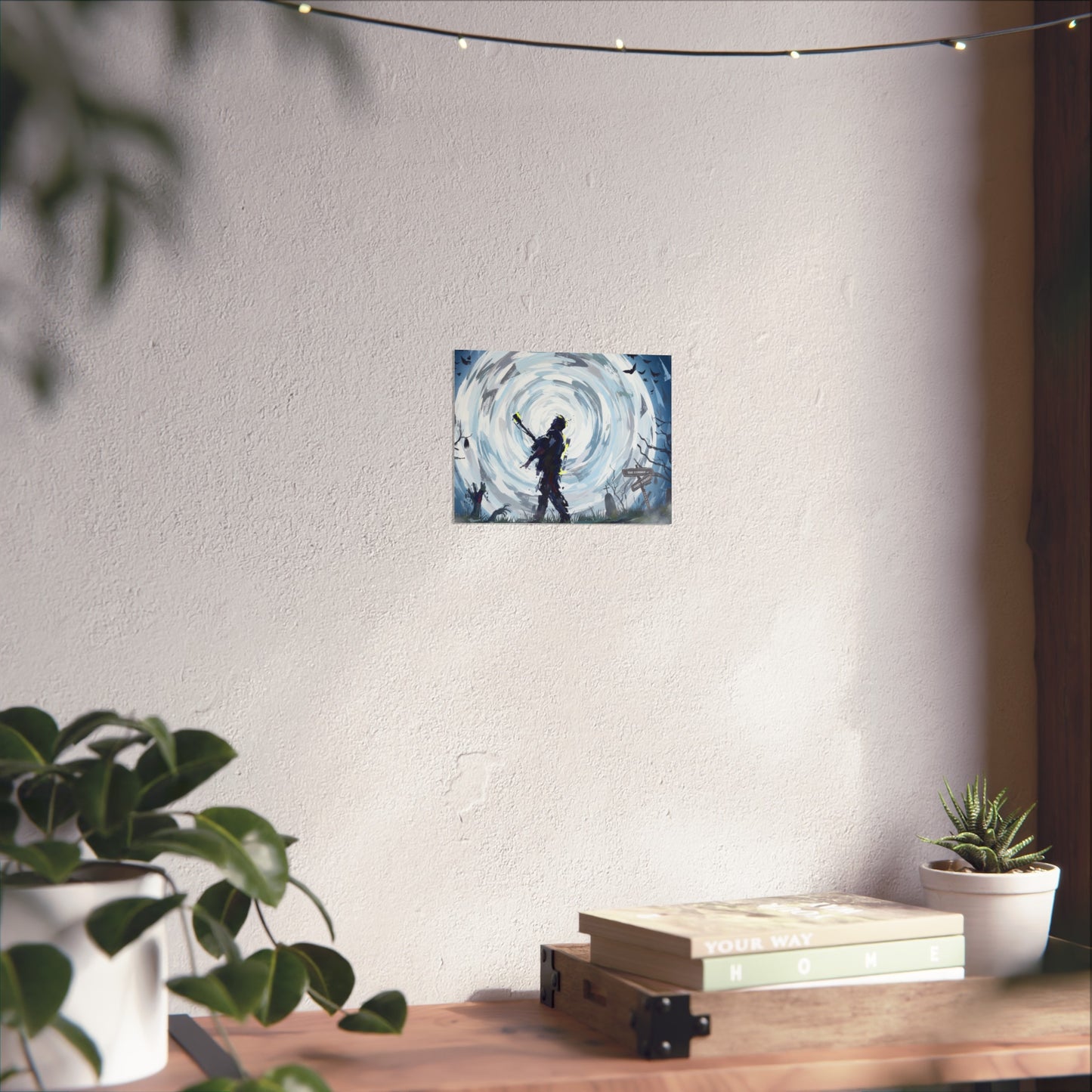 DMB Halloween Fine Art Poster Print — Rock Apocalypse Wall Art