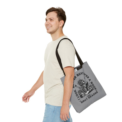Smut Reader Tote Bag – "I Look Better Bent Over a Book" Booklover Gift