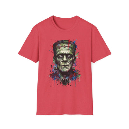 Frankenstein Watercolor Portrait T-Shirt