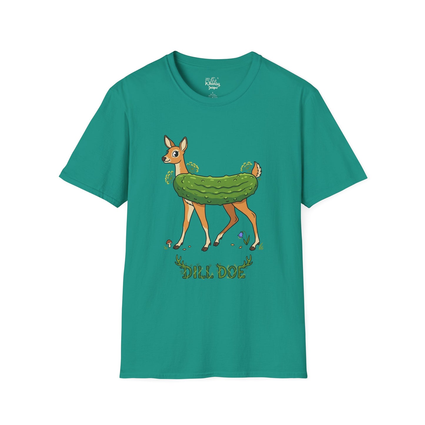 Dill Doe T-Shirt — Cute Pickle Deer Graphic Tee