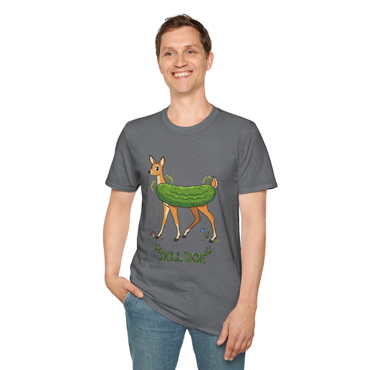 Dill Doe T-Shirt — Cute Pickle Deer Graphic Tee
